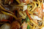 C19. Shrimp Lo Mein Special Combination from Asian Flaming Wok in Madison, WI