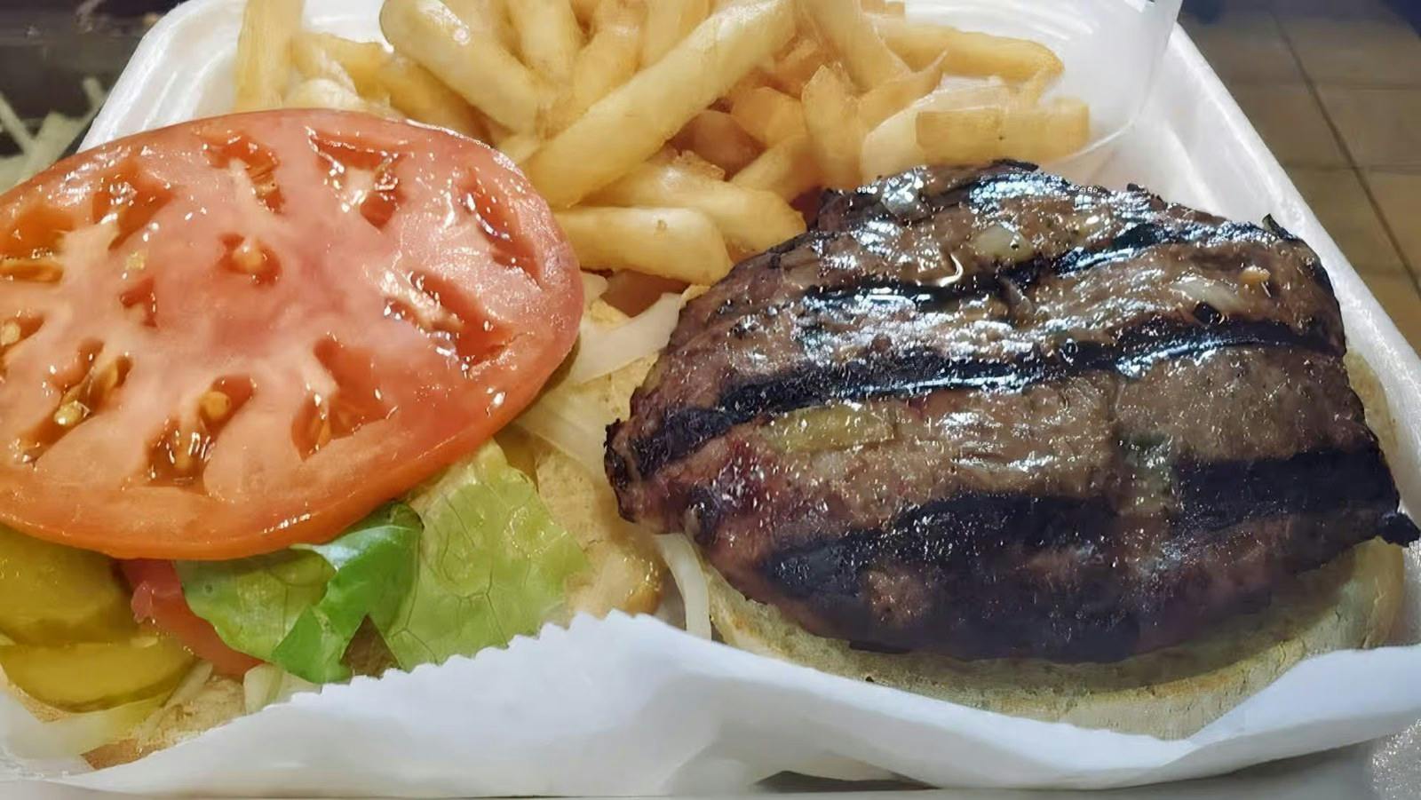 Sheeba Cheeseburger from Sheeba Express in Detroit, MI