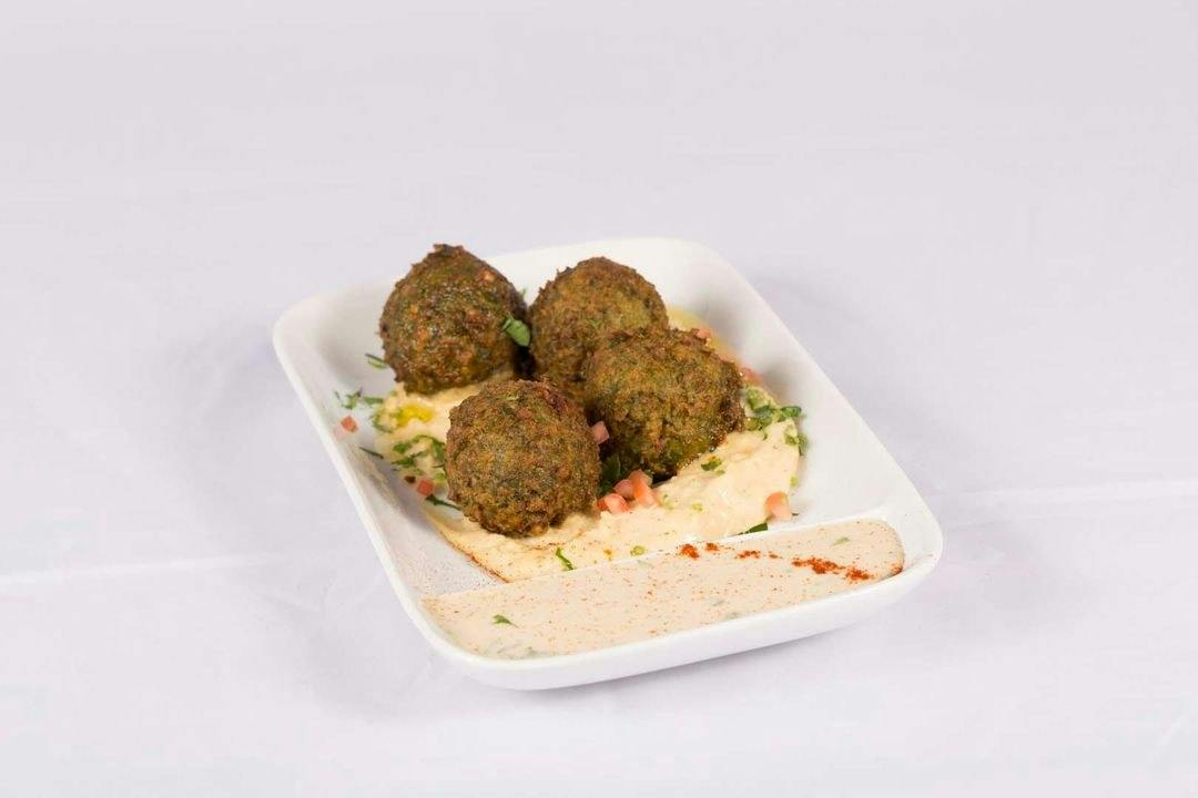 Falafel with Hummus from Efes Mediterranean Grill - Princeton in Princeton, NJ