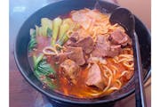 Spicy Beef with Noodles from Ruyi Hand Pulled Noodle in Madison, WI