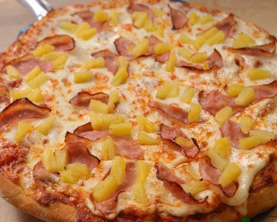 Hawaiian Delight Pizza from Ameci Pizza & Pasta - Lake Forest in Lake Forest, CA