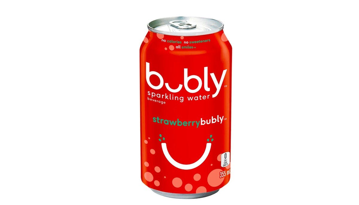 Bubly Strawberry Sparkling Water from Pokeworks - Bluemound Rd in Brookfield, WI