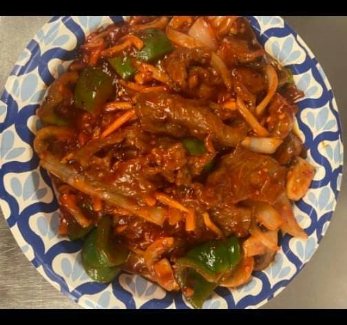 74. Hot & Spicy Beef from China Wok in Madison, WI