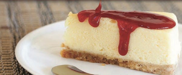 Colossal New York Cheesecake from Palm Palace Restaurant in Ann Arbor, MI
