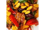 Kung Pao Chicken from Tra Ling's Oriental Cafe in Boulder, CO