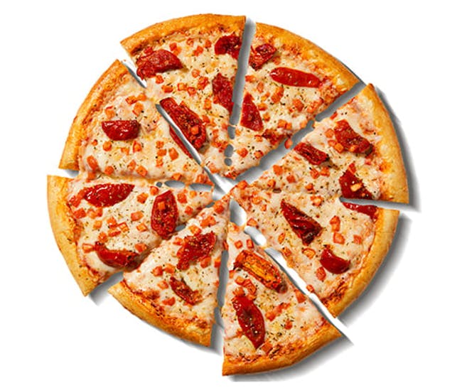 VEGAN Tomato Pie Pizza from Toppers Pizza: Oshkosh in Oshkosh, WI