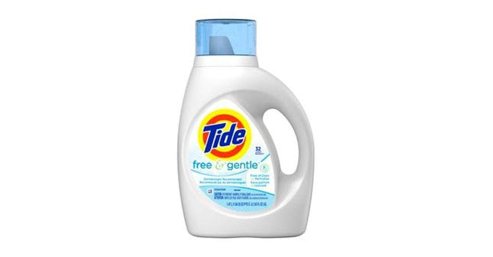 Tide Free & Gentle Liquid Laundry Detergent (50 oz) from CVS - S Ohio St in Salina, KS