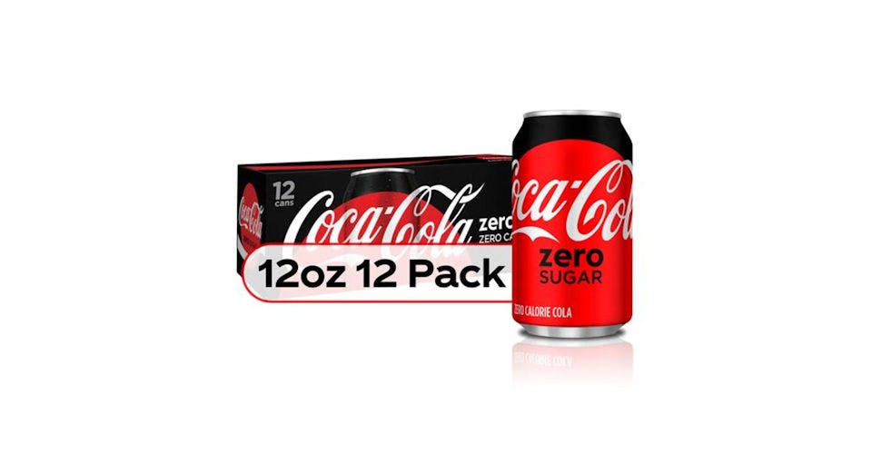 Coca Cola Zero Calorie 12 oz Cans (12 pk) from CVS - Central Bridge St in Wausau, WI