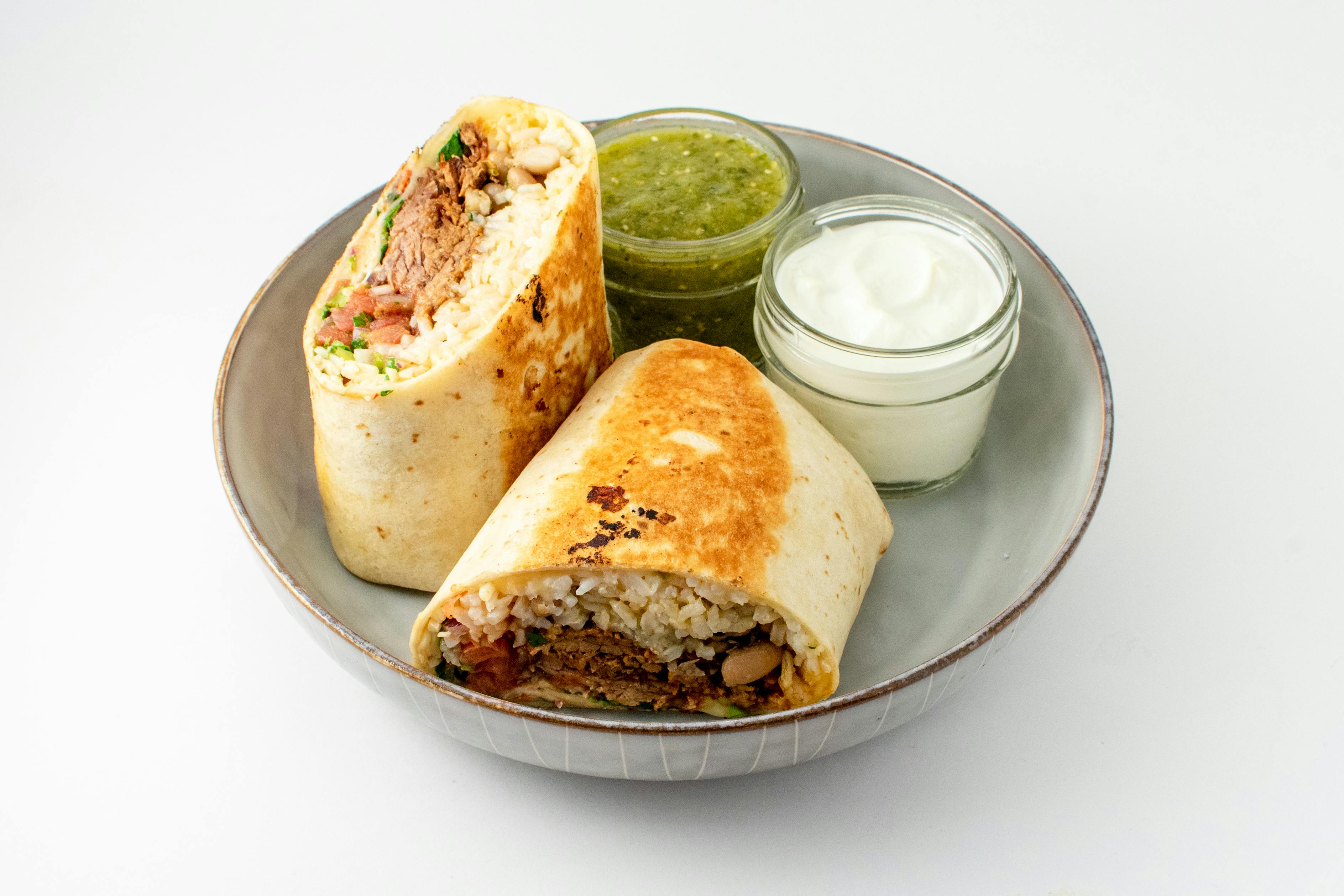 12 Hour Brisket Burrito from Taco Royale - University Ave in Cedar Falls, IA