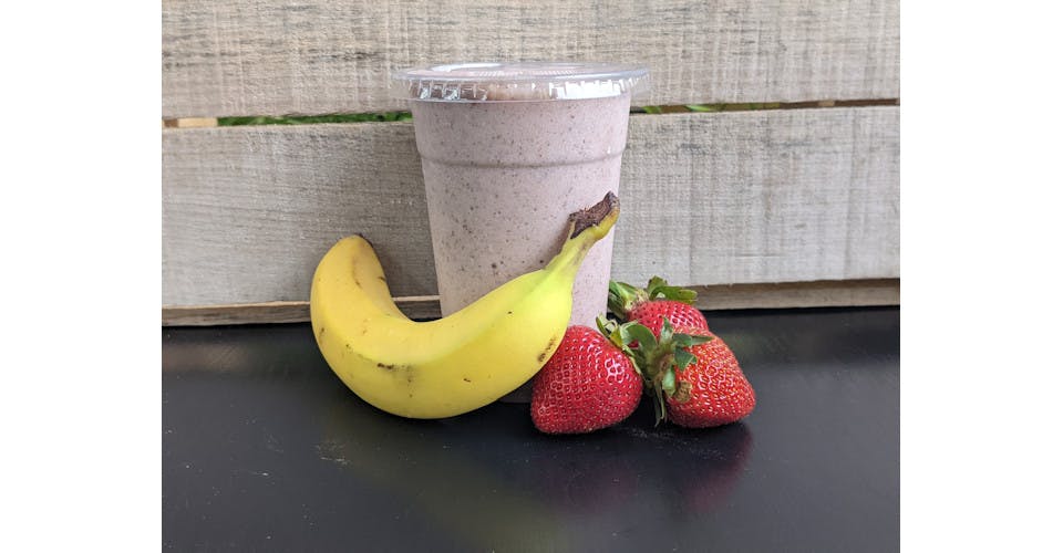 The Power Smoothie from Basics Co-op Coffee & Deli in Janesville, WI