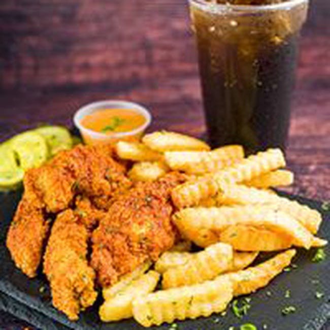 Combo 2(Tender+Fries+Drink) from Hangry Joe?s Hot Chicken & Wings in Alexandria, VA