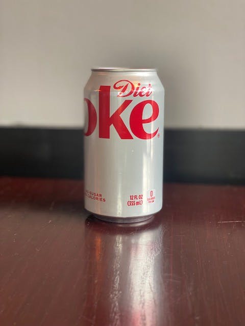 Can of Diet Coke from Firehouse Grill - Chicago Ave in Evanston, IL
