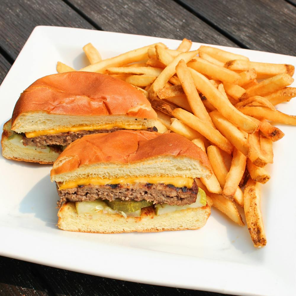 Kid's Burger from Holidays Pub & Grill in Appleton, WI