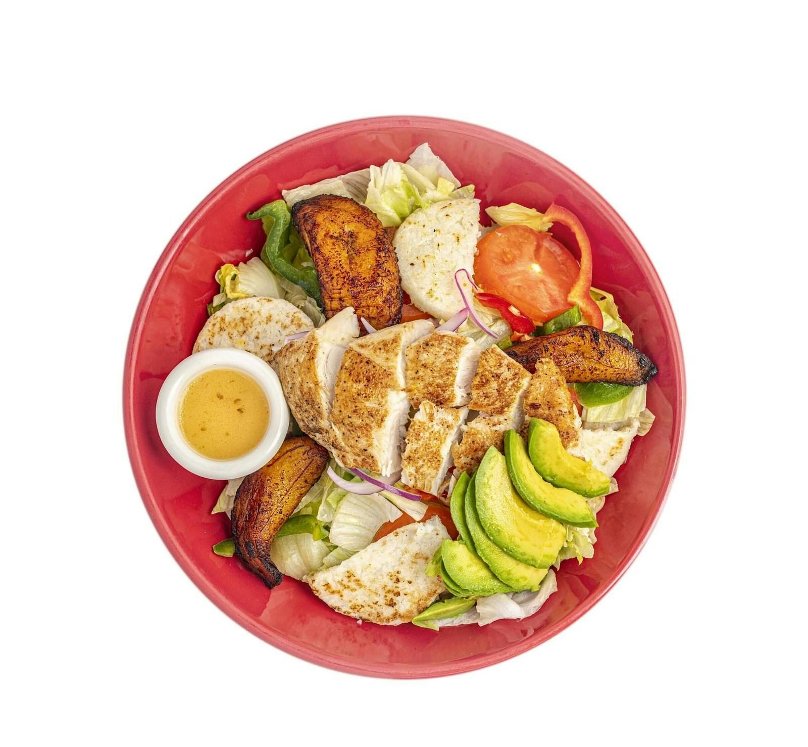 Ensalada de Pollo from El Parche Colombiano Restaurant in Seattle, WA