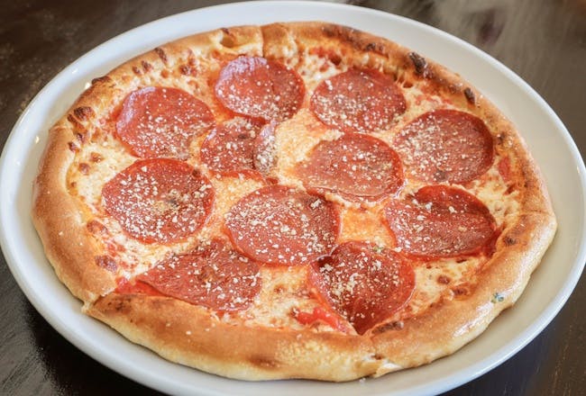 Pepperoni Pizza from Red Rooster Brick Oven in San Rafael, CA