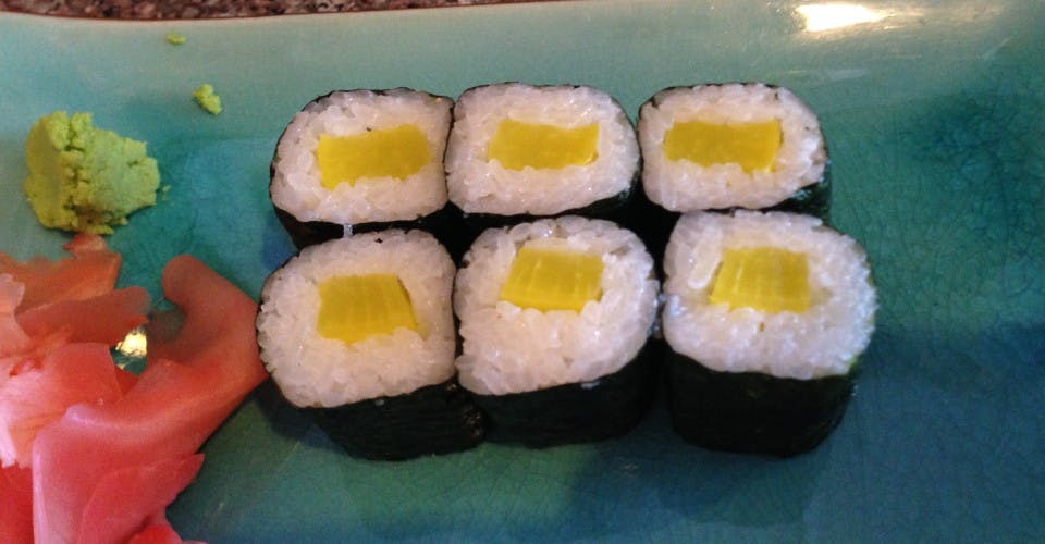 116. Oshinko Maki Roll (6 Pcs) from Oishi Sushi & Grill in Walnut Creek, CA