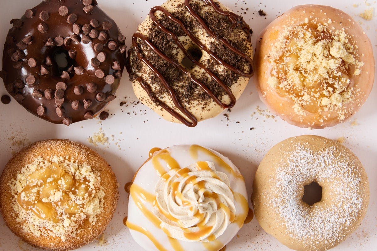 Fall Favorites Half Dozen from Duck Donuts Madison in Madison, WI