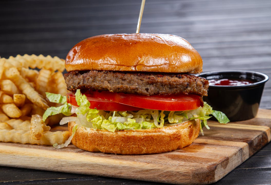 Impossible Burger from The Brass Tap - Main Street in Cedar Falls, IA