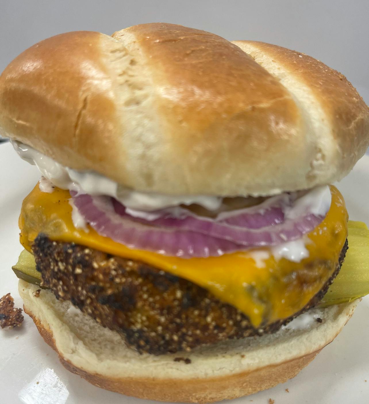 JustVeggiez Vegan Fish Sandwich from Justveggiez in Madison, WI