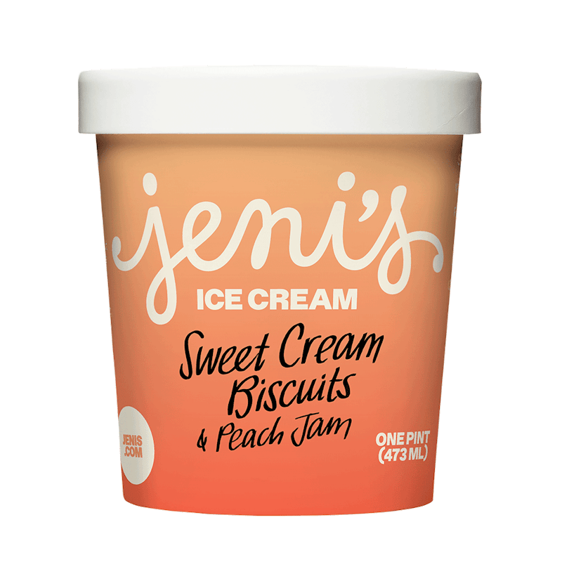 Sweet Cream Biscuits & Peach Jam from Jeni's Splendid Ice Creams - 29th St S in Birmingham, AL