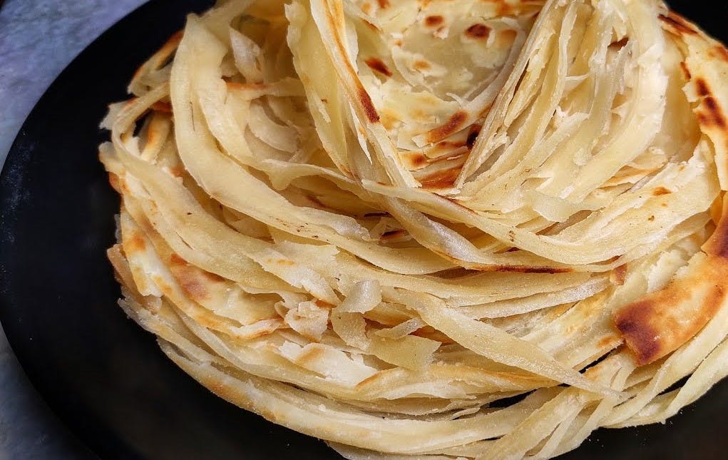 Laccha Paratha from Sura Indian Bistro - Chestnut St in Philadelphia, PA