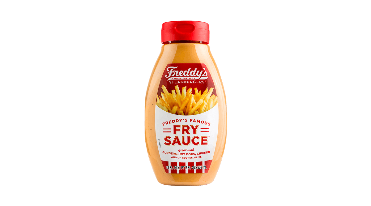 Freddy's Famous Fry Sauce? from Freddy's Frozen Custard and Steakburgers - SW Wanamaker Rd in Topeka, KS