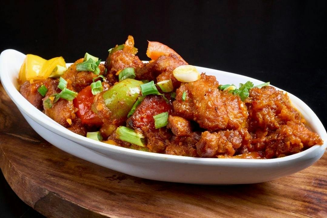 Chilli Chicken from Rock N Grill Indian Authentic Cuisine & Bar in Round Rock, TX