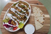 Chicken Fajita Bowl from Med Gyro & Shawarma in Murfreesboro, TN