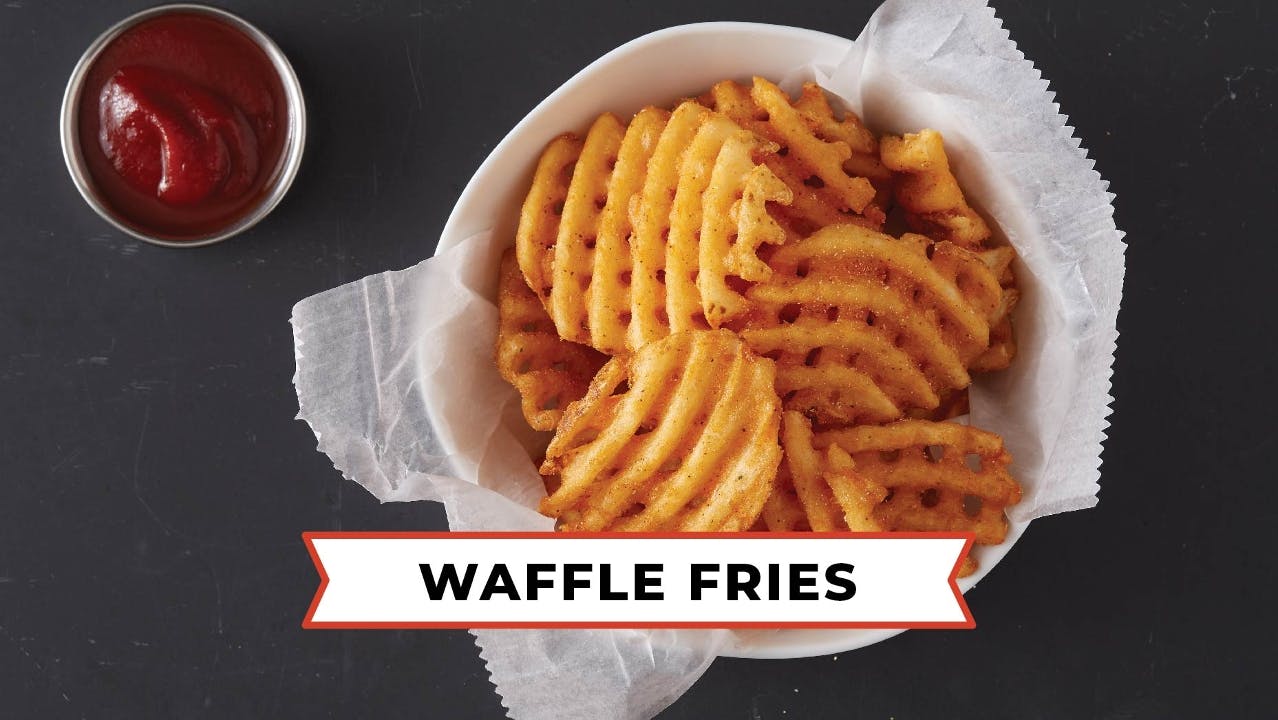Waffle Fries from Wings Over Greenville in Greenville, NC
