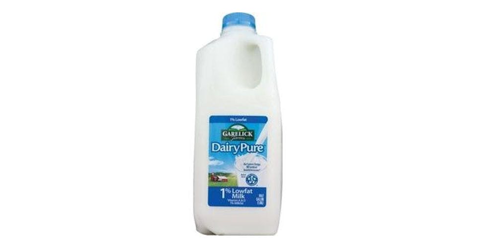 Garelick Farms DairyPure 1% Milk (1/2 gal) from CVS - Mineral Point Rd in Madison, WI