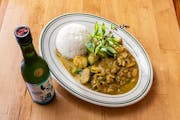 Thai Green Curry from Oolong Asian Cuisine in Dubuque, IA