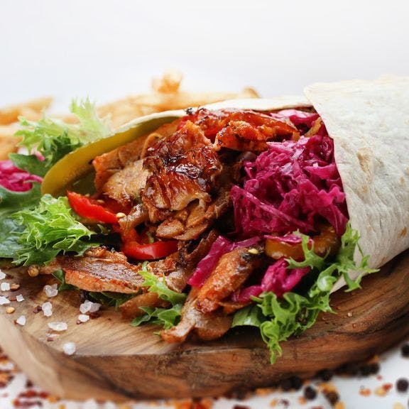 The Original Wrap from DoneRight Doner Kebab in Hoboken, NJ