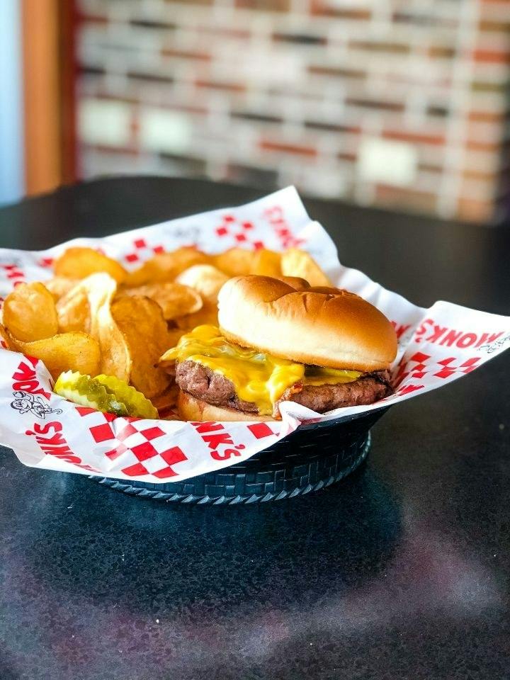 Bacon Cheeseburger from Monk's Bar & Grill - Middleton in Middleton, WI