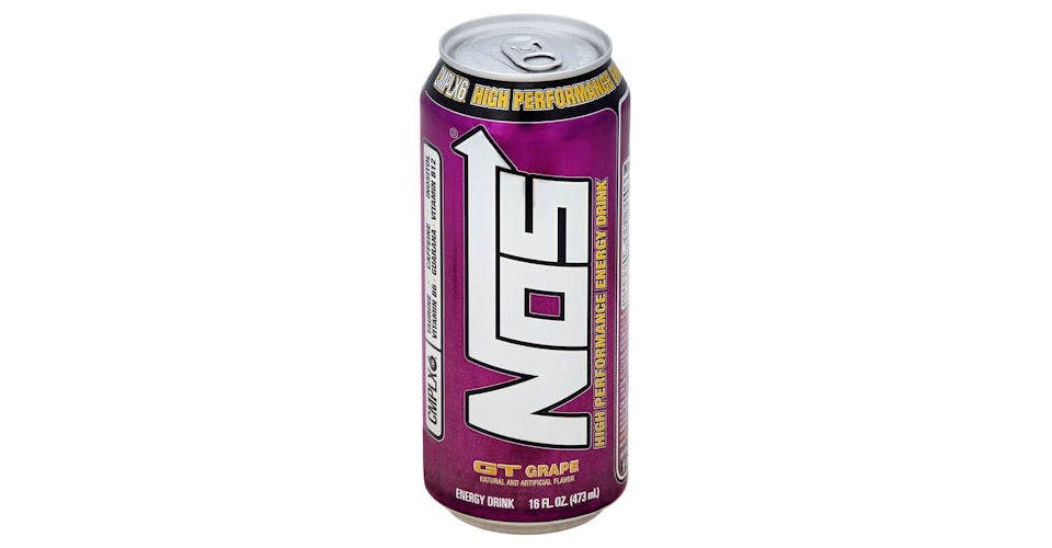 NOS Grape Energy Drink (16 oz) from Casey's General Store: Asbury Rd in Dubuque, IA