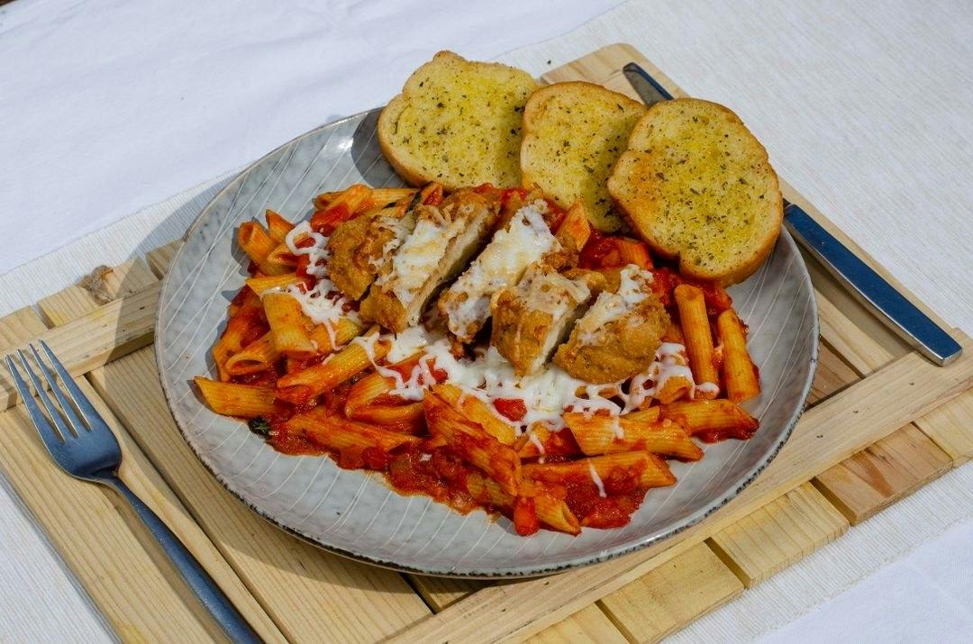 Chicken Parmigiana from New York Pizza in Palo Alto, CA