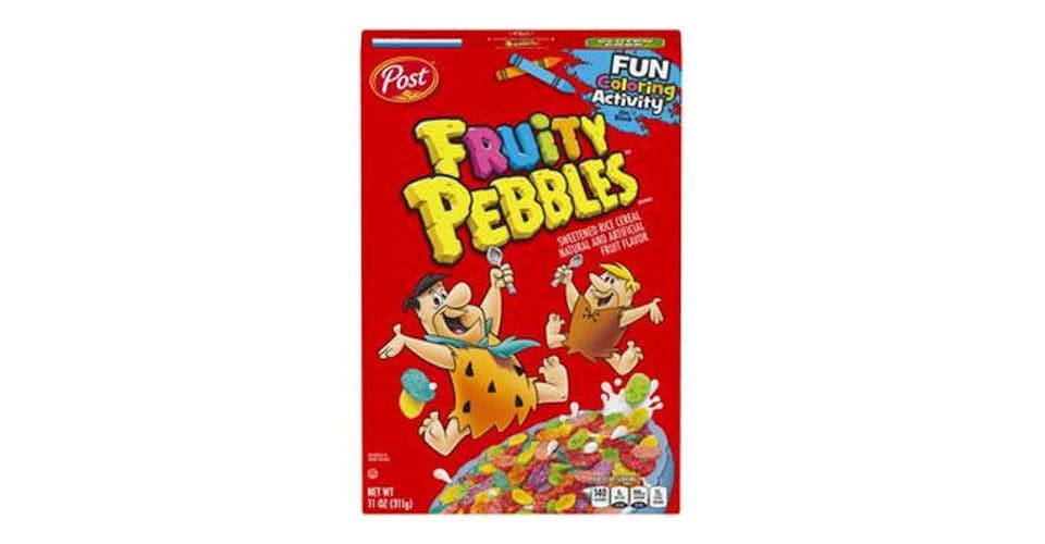 Post Fruity Pebbles Cereal (11 oz) from CVS - S Green Bay Rd in Neenah, WI