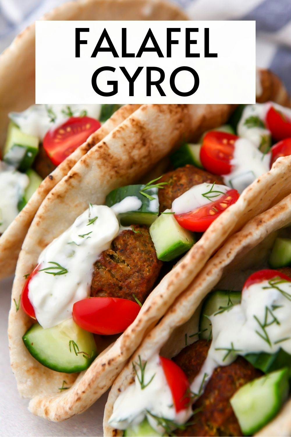 #14 Go Go Falafel Gyro from Go Go Gyro Grill in Columbus, OH
