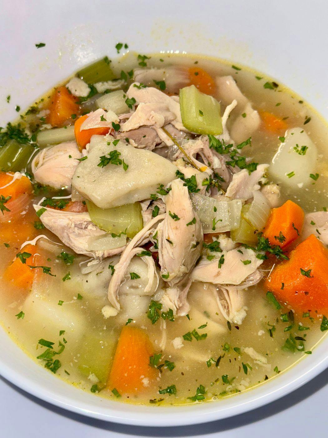 Chicken Soup from C'est Bon Caribbean Creole Cuisine in Baytown, TX