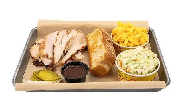 1 Meat Plate from Dickey's Barbecue Pit - E Ramon Rd. in Palm Springs, CA