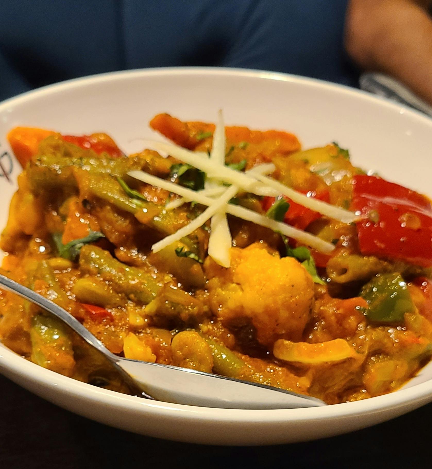 Vegetable Jalfrezi (V, GF) from Sura Indian Bistro - Chestnut St in Philadelphia, PA