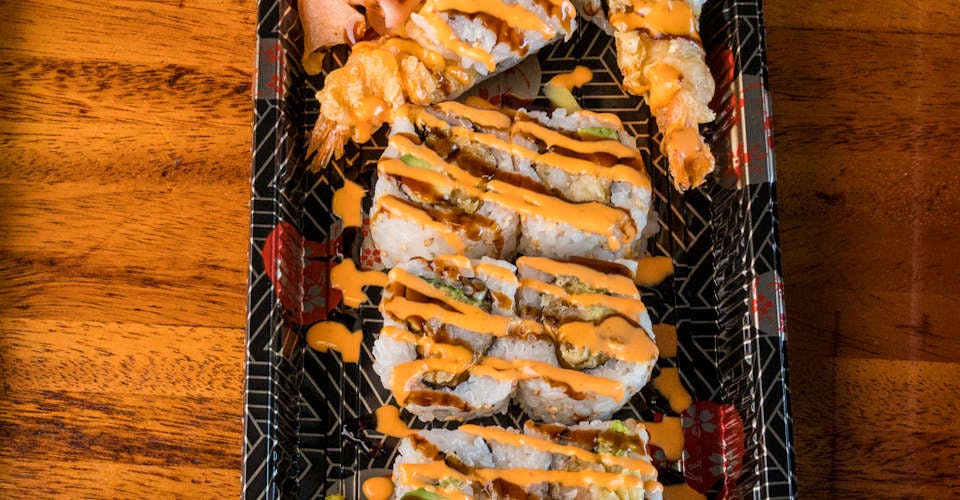 Shrimp Tempura Roll from Teriyaki Sushi Express in Madison, WI