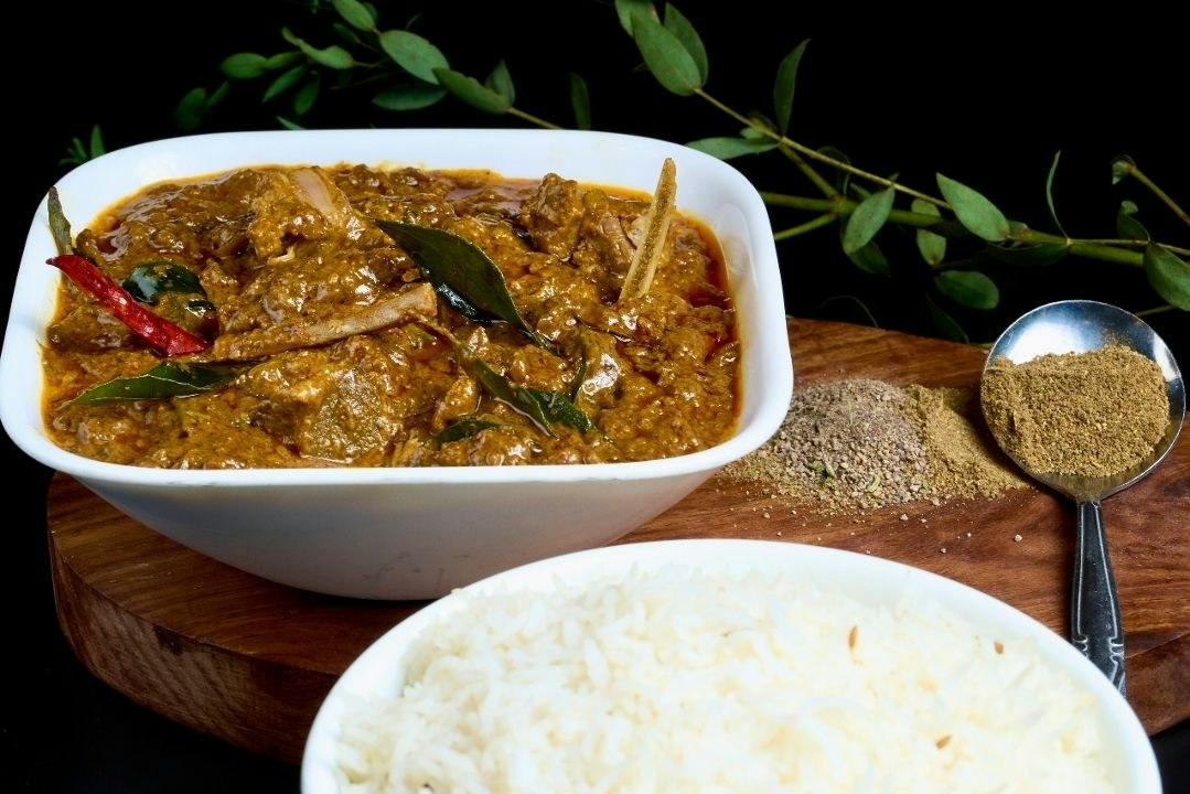 Goat Pepper Curry from Rock N Grill Indian Authentic Cuisine & Bar in Round Rock, TX