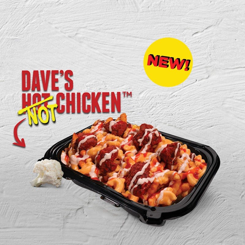 Regular Top-Loaded Spicy Buffalo Cauli Mac from Dave's Hot Chicken - W Wisconsin Ave in Appleton, WI
