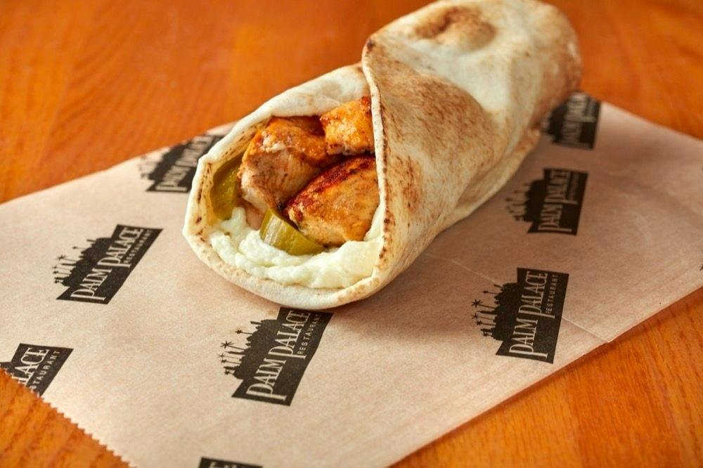 Shish Tawook Sandwich from Palm Palace Restaurant in Ann Arbor, MI