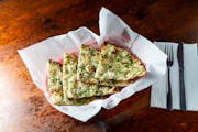 Keema Naan from India Palace in Lawrence, KS