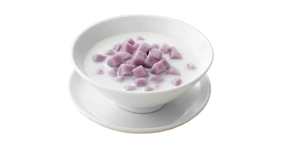 Taro Pearls in Coconut Cream from Paragon Thai Restaurant in Washington, DC