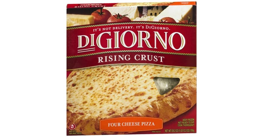 DiGiorno Rising Crust Frozen Pizza Four Cheese (29 oz) from EatStreet Convenience - W 23rd St in Lawrence, KS