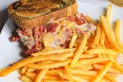 Reuben Sandwich from Inga's Alpine Tavern in Denver, CO