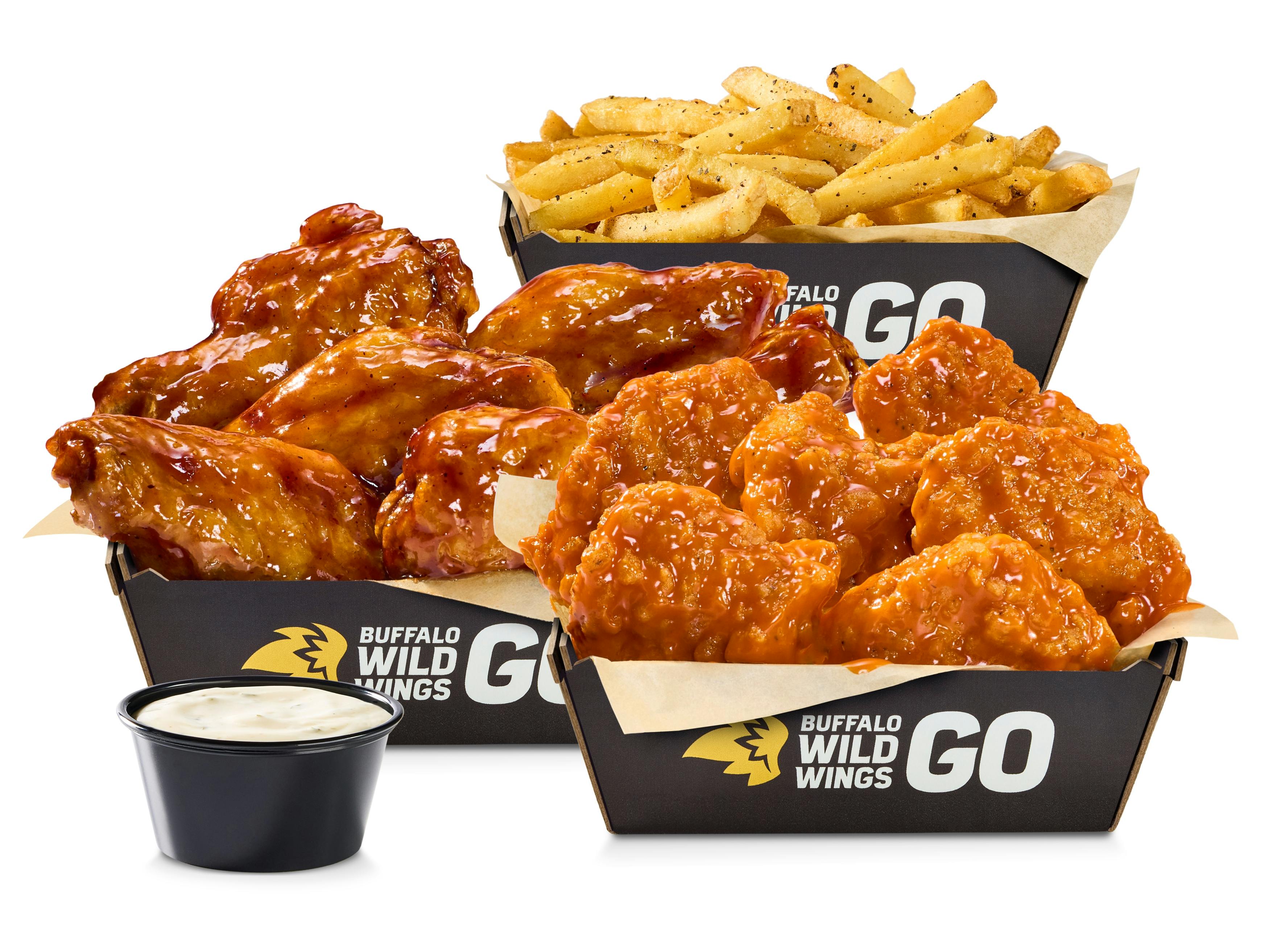 Traditional & Boneless Combo from Buffalo Wild Wings - S 31st St in Temple, TX