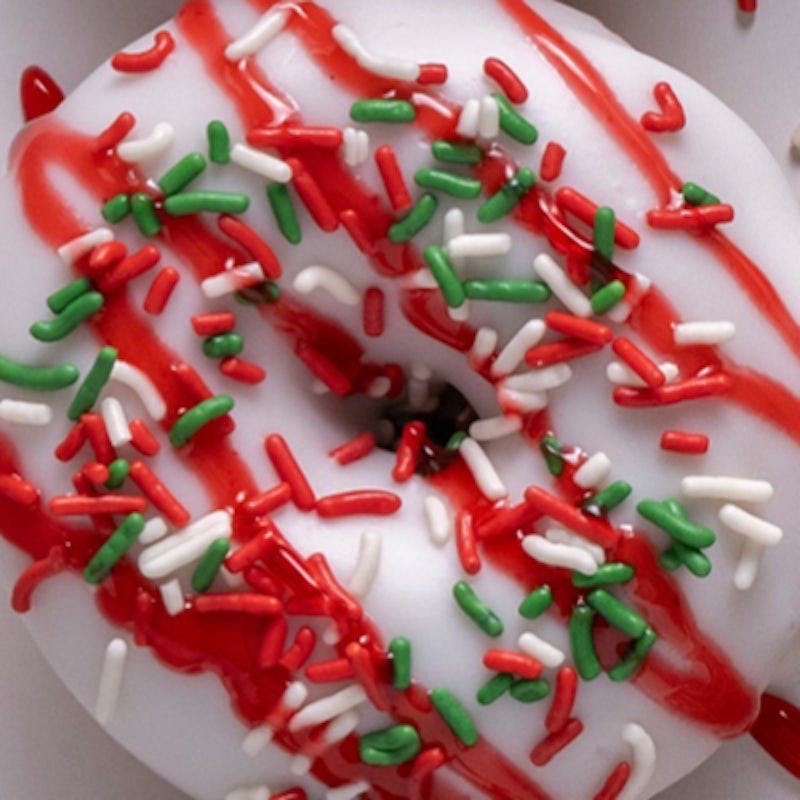 Holiday Swirl from Duck Donuts Madison in Madison, WI